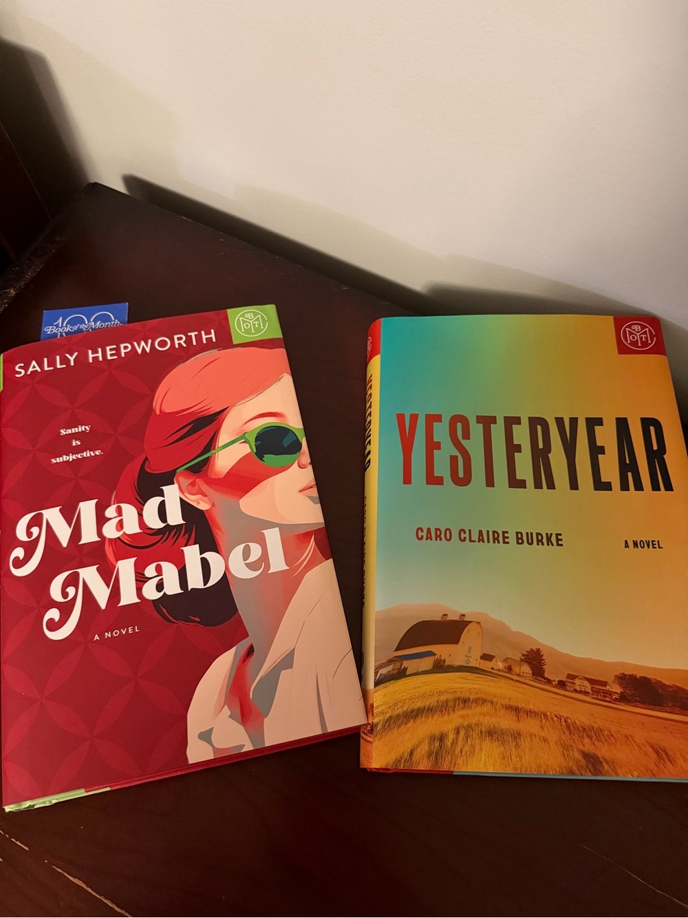 Two Bestselling Novels! Book of the Month Picks- Mad Mabel & Yesteryear 📚